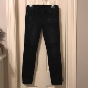 Edyson Black Wash Skinny Jeans Size 28